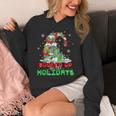 Librarian Booked Up For The Holidays Books Christmas Tree Unisex Hoodie Librarian Booked Up For The Holidays Books Christmas Tree Unisex Hoodie