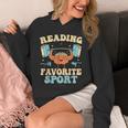 Librarian Reading Is My Favorite Sport Book Lover Unisex Hoodie