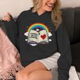 Libraries Are For Everyone Book Ally Gay Pride LGBTQ Month Unisex Hoodie