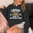 Library Art For Men Women Bookworm Reading Book Lovers Unisex Hoodie Library Art For Men Women Bookworm Reading Book Lovers Unisex Hoodie