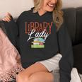 Library Lady Bookworm Books Book Lover School Librarian Unisex Hoodie Library Lady Bookworm Books Book Lover School Librarian Unisex Hoodie
