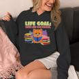 Life Goals Read All The Books I Book Worm I Book Lover Unisex Hoodie