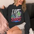 Lift So I Can Carry More Books Lovers Gym Reader Unisex Hoodie
