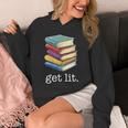 Get Lit Reading Book Unisex Hoodie Get Lit Reading Book Unisex Hoodie