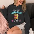 Living That Librarian Life Library Book Lover Unisex Hoodie Living That Librarian Life Library Book Lover Unisex Hoodie