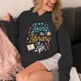 Living The Library Life Lover Sayings Books Librarian Unisex Hoodie Living The Library Life Lover Sayings Books Librarian Unisex Hoodie