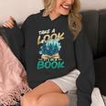 Take A Look It´s In A Book Reading Lover Unisex Hoodie