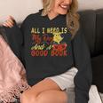 i Love Reading Apparel All i Need Is My Dog And a Good Book Men Women Unisex Hoodie i Love Reading Apparel All i Need Is My Dog And a Good Book Men Women Unisex Hoodie