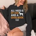 i Love Reading Apparel All i Need Is My Dog And a Good Book For Men Women Unisex Hoodie i Love Reading Apparel All i Need Is My Dog And a Good Book For Men Women Unisex Hoodie