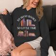 Love Reading Just One More Chapter I Love All The Books Unisex Hoodie