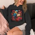 Macaw Reading A Book Unisex Hoodie