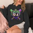 Mardi Gras Baseball Carnival Party Ice Cream Drip Boys Unisex Hoodie Mardi Gras Baseball Carnival Party Ice Cream Drip Boys Unisex Hoodie