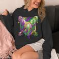 Mardi Gras Ice Cream Drip Baseball Sports For Men Women Kids Unisex Hoodie Mardi Gras Ice Cream Drip Baseball Sports For Men Women Kids Unisex Hoodie