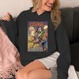 Marvel Captain Marvel Versus Rogue Revenge Comic Book Cover Unisex Hoodie
