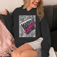 Marvel Comics Logo Comic Book Fill Panel Unisex Hoodie