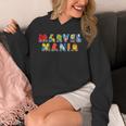 Marvel Mania Retro Comic Book Unisex Hoodie