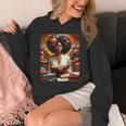 Melanin Queen Afro WomenEducated Reading Book History Unisex Hoodie Melanin Queen Afro WomenEducated Reading Book History Unisex Hoodie