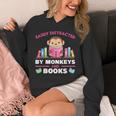 Monkeys And Books Saying With Book And Monkey Unisex Hoodie Monkeys And Books Saying With Book And Monkey Unisex Hoodie