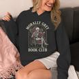 Morally Grey Book Club Skeleton Romantasy Reader Unisex Hoodie Morally Grey Book Club Skeleton Romantasy Reader Unisex Hoodie
