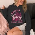 Morally Grey Is My Favorite Color Dark Romance Book Lover Unisex Hoodie Morally Grey Is My Favorite Color Dark Romance Book Lover Unisex Hoodie