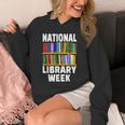 National Library Week 2021 Book Lover Reader Librarian Unisex Hoodie National Library Week 2021 Book Lover Reader Librarian Unisex Hoodie
