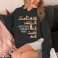 National Library Week Book Reading Library Day Librarian Unisex Hoodie