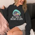 All I Need Is Books & Cats Unisex Hoodie All I Need Is Books & Cats Unisex Hoodie