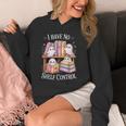 I Have No Shelf Control Ghost Reading Books Pun Unisex Hoodie