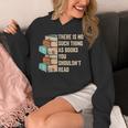 No Thing As Books You Shouldn't Read Banned Books Reader Unisex Hoodie No Thing As Books You Shouldn't Read Banned Books Reader Unisex Hoodie