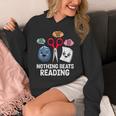 Nothing Beats Reading Rock Paper Scissors Book Lover Unisex Hoodie Nothing Beats Reading Rock Paper Scissors Book Lover Unisex Hoodie