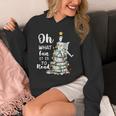 Oh What Fun It Is To Read Librarian Christmas Book Lover Unisex Hoodie