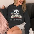Panda Bear Books Reading Library Saying Unisex Hoodie