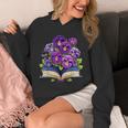Pansies Flowers Book Pansy Floral Unisex Hoodie Pansies Flowers Book Pansy Floral Unisex Hoodie