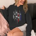 Patriotic Baseball Catcher American Flag Sports Tee Unisex Hoodie Patriotic Baseball Catcher American Flag Sports Tee Unisex Hoodie