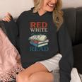 Patriotic Red & Read 4th Of July Book Lover Librarian Unisex Hoodie Patriotic Red & Read 4th Of July Book Lover Librarian Unisex Hoodie