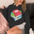 Pile Of Books Stack Of Books Costume Unisex Hoodie Pile Of Books Stack Of Books Costume Unisex Hoodie