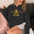 Pittsburgh Lovers Skyline Retro Baseball Heartbeat Men Women Unisex Hoodie