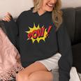 POW Comic Book Cartoon Pop Art Unisex Hoodie POW Comic Book Cartoon Pop Art Unisex Hoodie