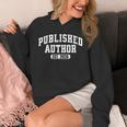Proud Published Author 2026 Mom Dad Vintage Poet Book Writer Unisex Hoodie Proud Published Author 2026 Mom Dad Vintage Poet Book Writer Unisex Hoodie