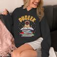 Pug Lovers Who Love To Read PUGEEK Pug With Books Unisex Hoodie