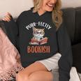 Purr-Fectly Bookish Cats And Books Unisex Hoodie Purr-Fectly Bookish Cats And Books Unisex Hoodie