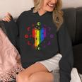 Rainbow Book With Stars And Moon Phases Gay Pride LGBT Unisex Hoodie Rainbow Book With Stars And Moon Phases Gay Pride LGBT Unisex Hoodie