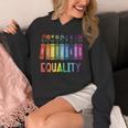 Rainbow Gay Books Flowers Equality LGBTQ Pride Women Men Unisex Hoodie Rainbow Gay Books Flowers Equality LGBTQ Pride Women Men Unisex Hoodie