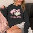 Read-A-Lotl Axolotl Books Reader Unisex Hoodie