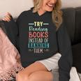 Read Banned Books Bookworm Book Lover Bibliophile Unisex Hoodie