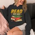 Read More Books Book Worm Library Nerds Librarian Unisex Hoodie Read More Books Book Worm Library Nerds Librarian Unisex Hoodie