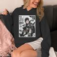 Read Books Fight Fascists Punk Girl Unisex Hoodie