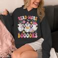 Read More Books Ghosts Reading Book Teacher Halloween Unisex Hoodie