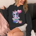 Read Books Be Kind Stay Weird Cute Unicorn Reading Librarian Unisex Hoodie