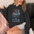 I Read Past My Bedtime Book Lover Reader Reading Quote Unisex Hoodie